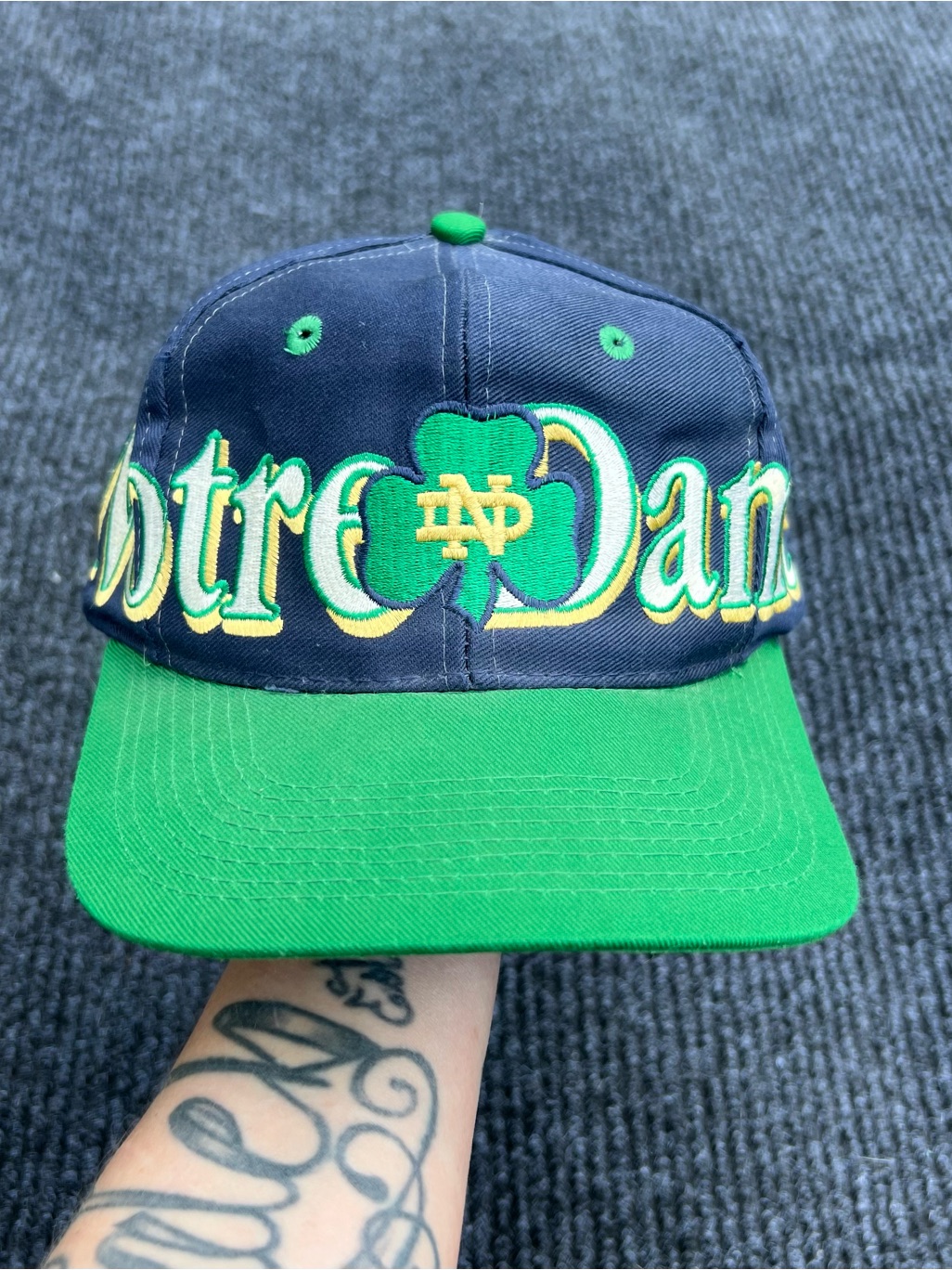 Vintage Notre Dame Fighting Irish Hat